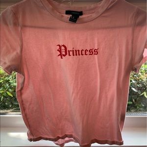 princess forever 21 shirt